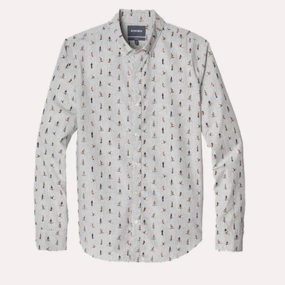 Bonobos Slim Fit Patterned Button Down
